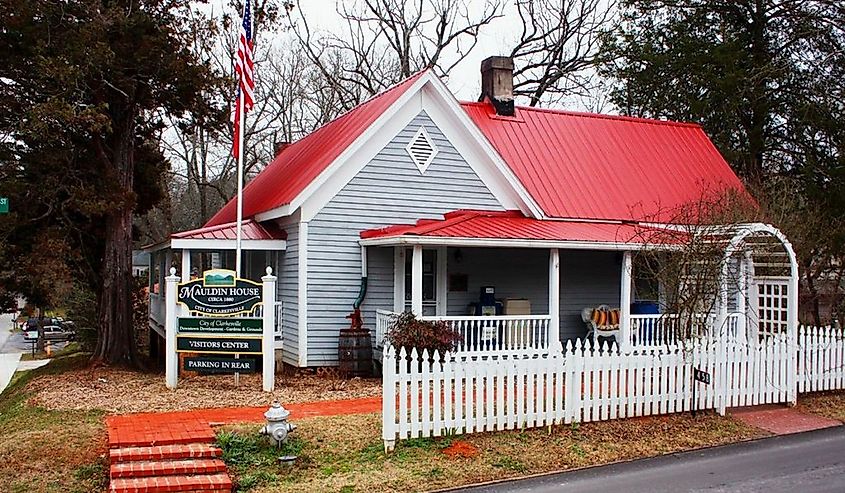 Mauldin House, Clarkesville, Georgia.