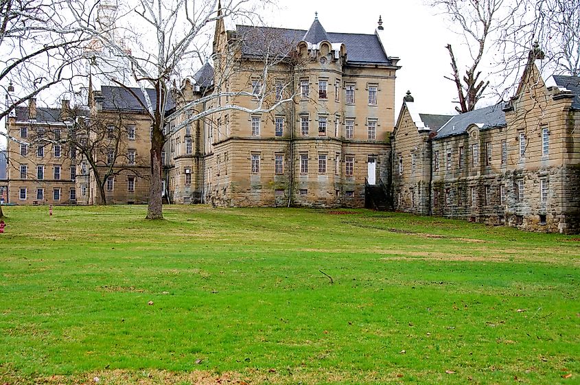 Trans Allegheny Lunatic Asylum in Weston, West Virginia.