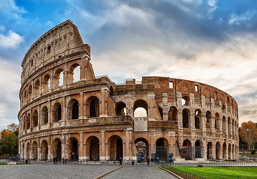Colosseum in Rome.