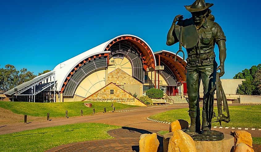 Australian Stockman's Hall of Fame and Outback Heritage Centre building