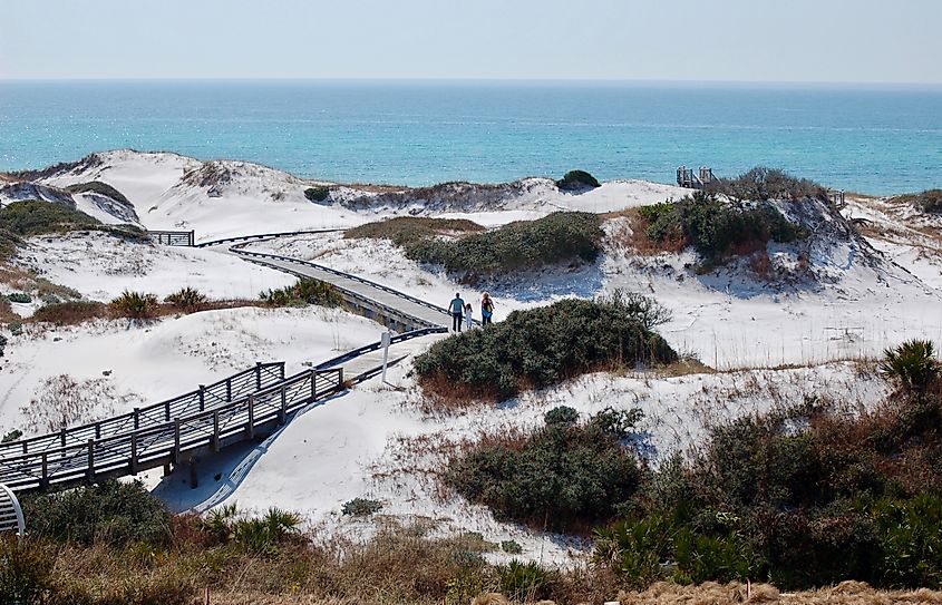Boardwalk at Port St. Joe, Florida