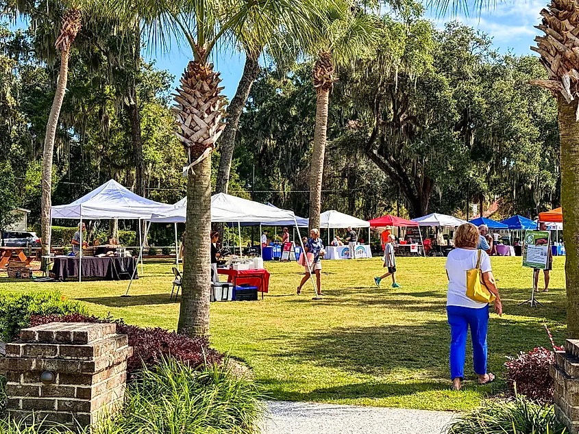Bluffton, South Carolina: Discover a mix of diverse offerings at the Thursday Farmer's Market