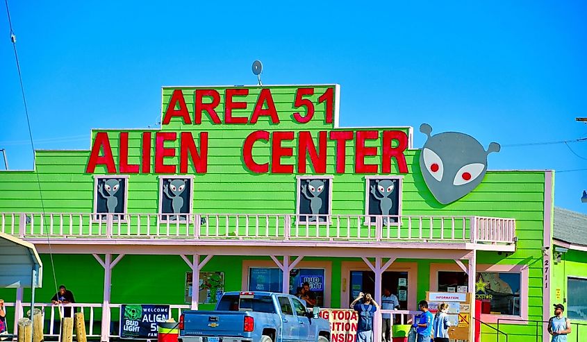 Area 51 Alien Center in Indian Springs, Nevada