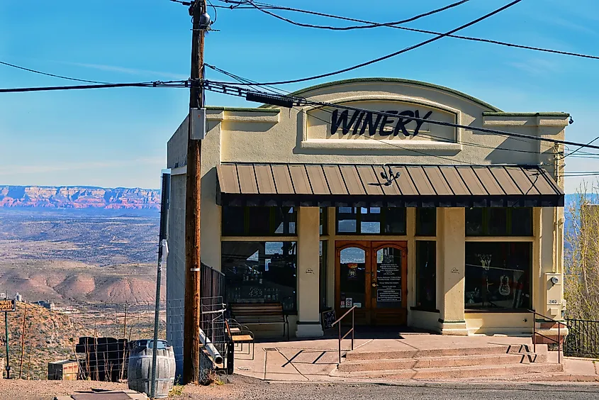 The Bitter Creek Winery in Jerome.
