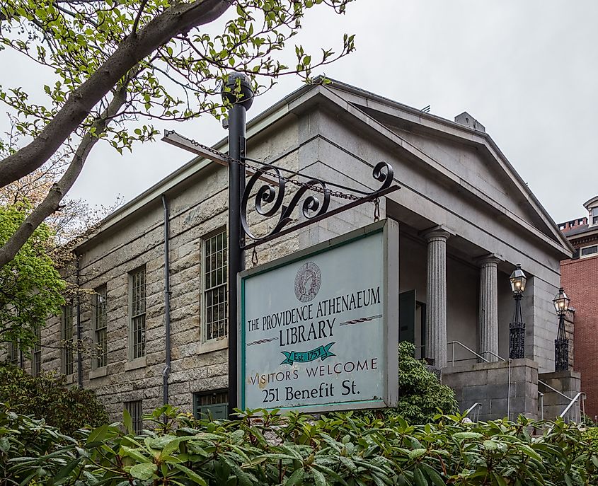 Providence Athenaeum exterior 