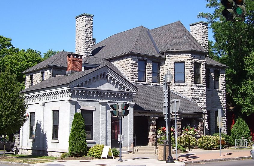 Skaneateles Library and The Barrow Gallery, Skaneateles, New York