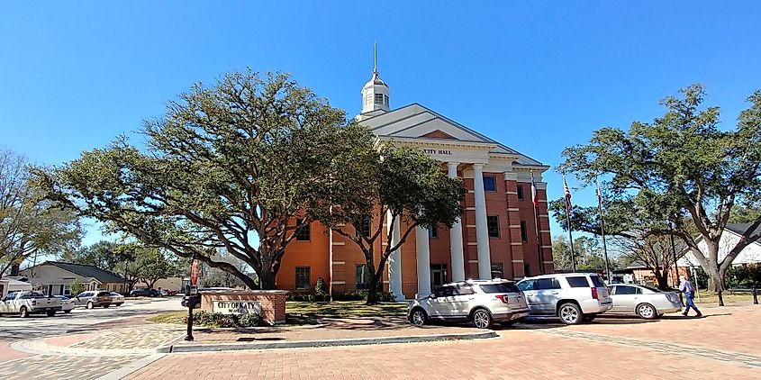 Katy City Hall in downtown Katy, Texas