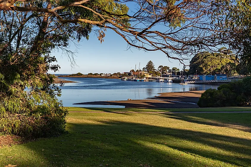 The serene town of Wynyard, Tasmania, Australia.
