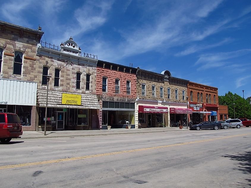 Main Street in Chadron, Nebraska