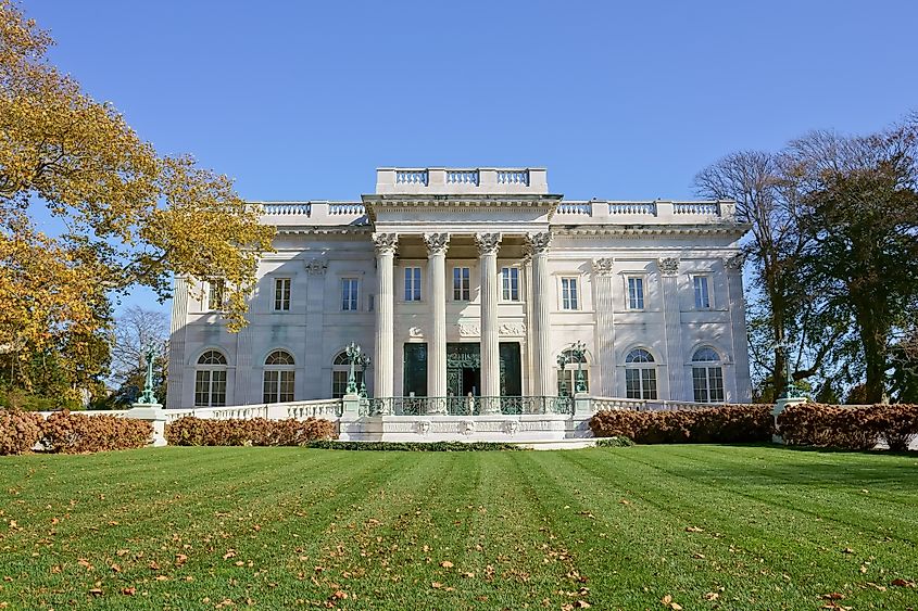 Marble House in Newport, Rhode Island