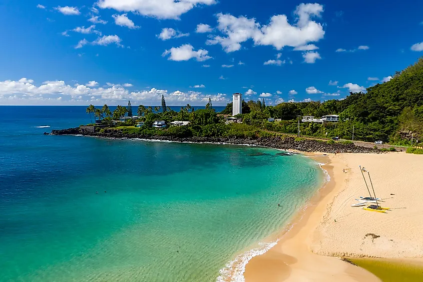 Waimea, Hawaii beach