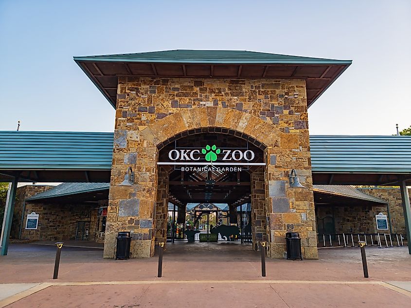 Exterior view of the Oklahoma City Zoo