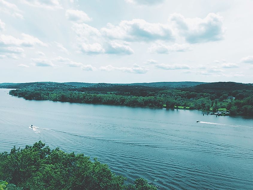 The Connecticut River from Old Lyme.