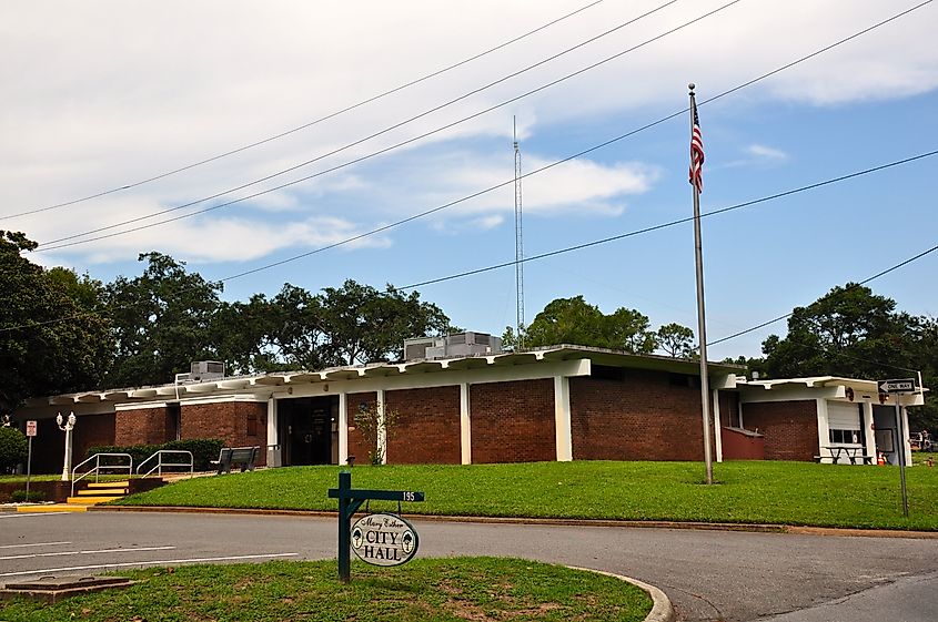 The City Hall in Mary Esther, Florida.