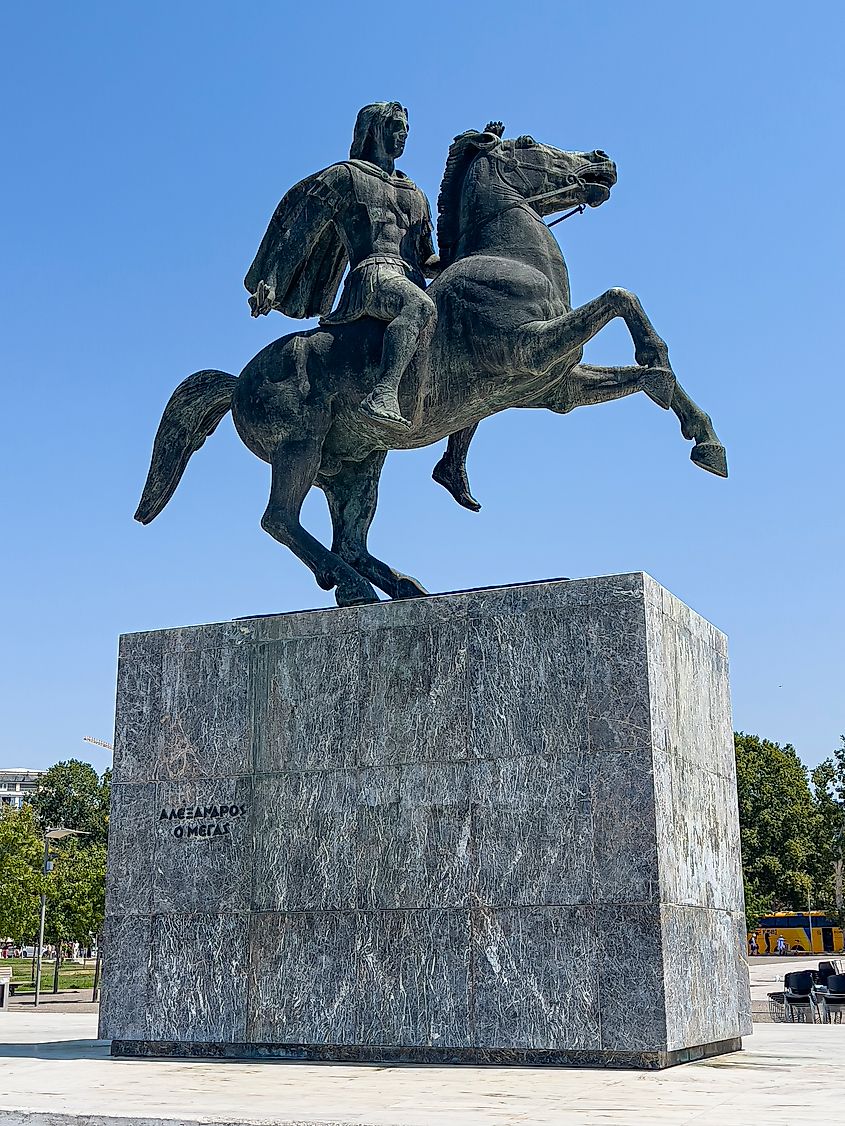 Bronze statue of Alexander III of Macedon