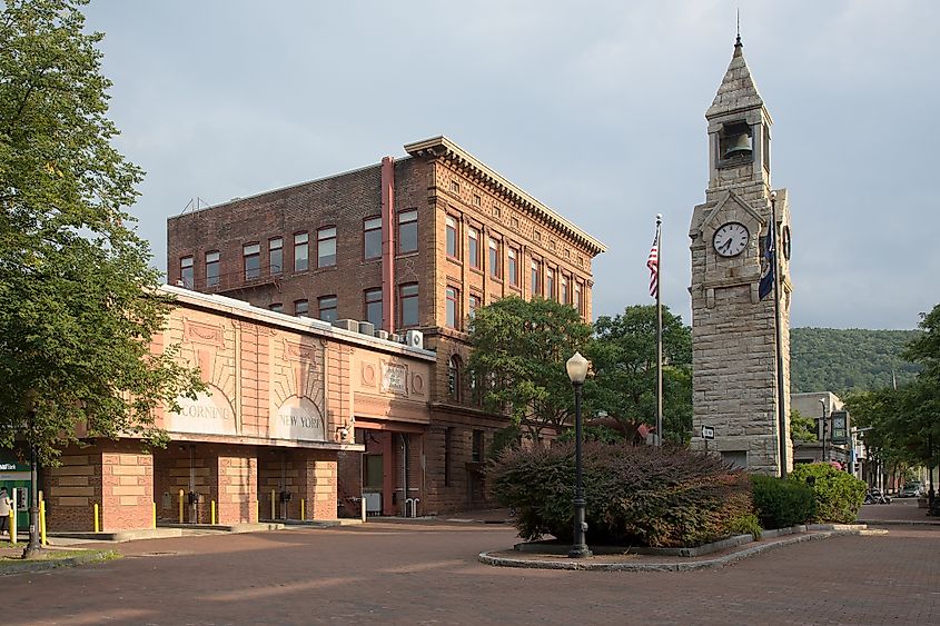 Centerway Square in Corning, New York.