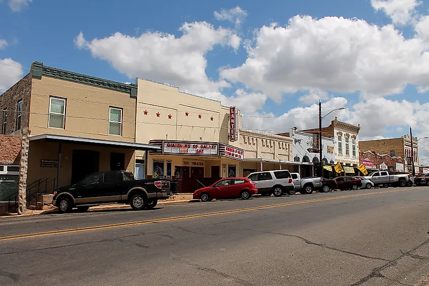 100 block of West Main St, Llano, Texas, United States.