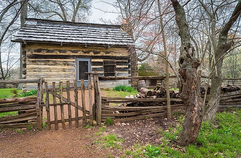 The National Park Service Site of Lincoln's Boyhood home