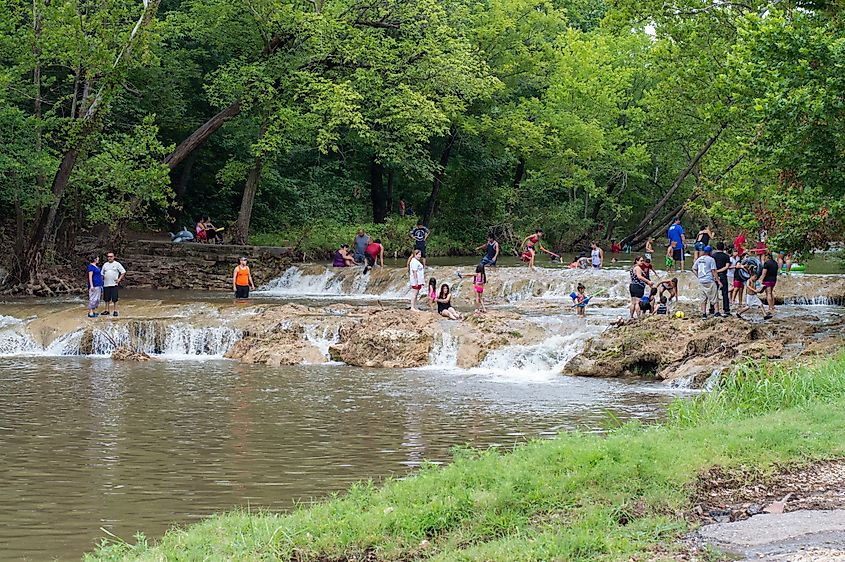 Honey Creek near Turner Falls, Oklahoma