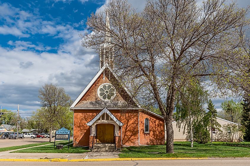 Maple Creek, SK. Editorial credit: Nancy Anderson / Shutterstock.com