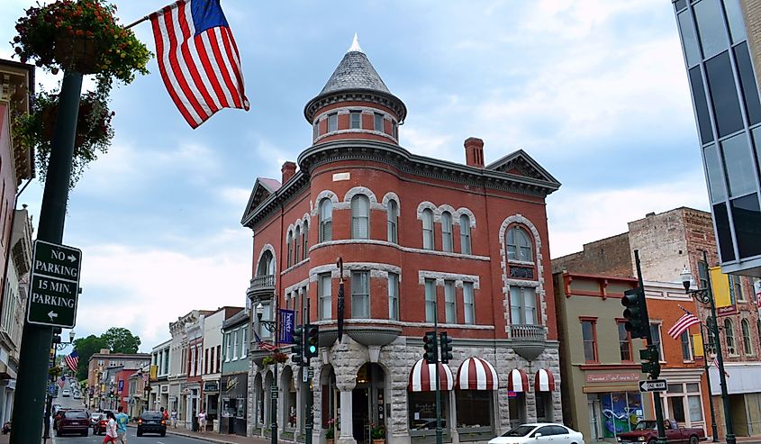 Downtown Historic Staunton, birthplace of President Woodrow Wilson