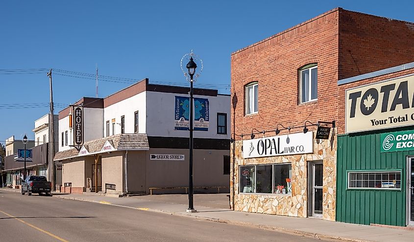 Downtown Brooks, Alberta