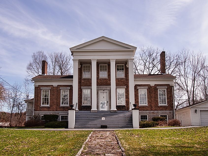 The Tefft-Steadman House, listed on the National Registry of Historic Places, and run as a museum by the Marcellus Historical Society.