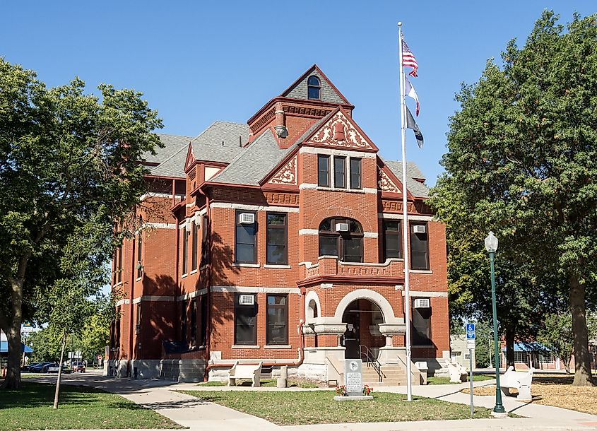 Adair County Courthouse in Greenfield, Iowa