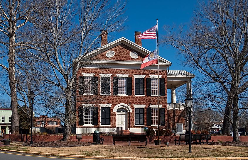 The Gold Museum in Dahlonega, Georgia.