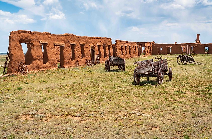 Fort Union National Monument in New Mexico.