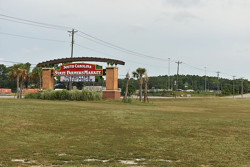 The South Carolina State Farmer's Market in Cayce.
