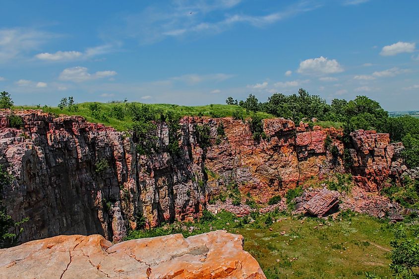 Blue Mounds State Park near Luverne, Minnesota.