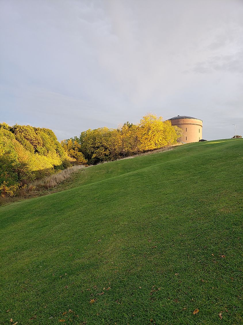 Thornden Park, Syracuse water tower.