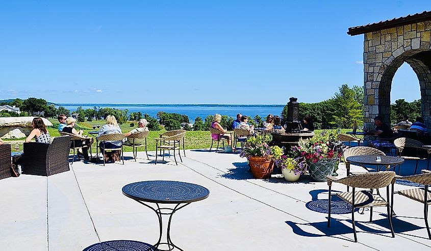 Mari Vineyards, on Old Mission Peninsula, Traverse City, Michigan.