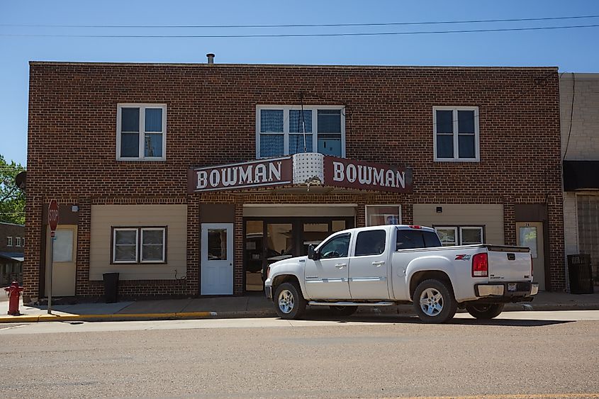 The Bowman Theatre in North Dakota.