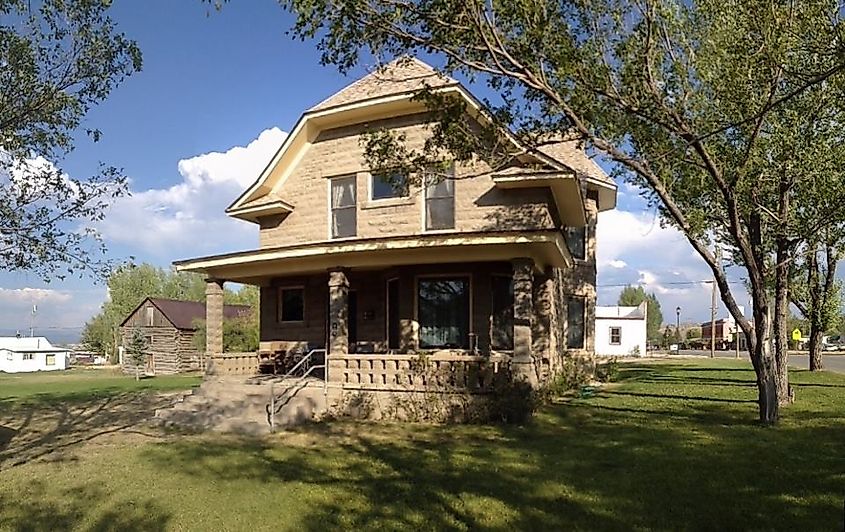 The Willis House, a historic residence in Encampment