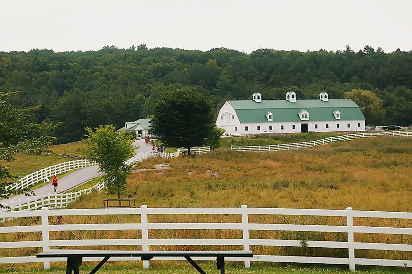 Pineland Farms near New Gloucester, Maine.