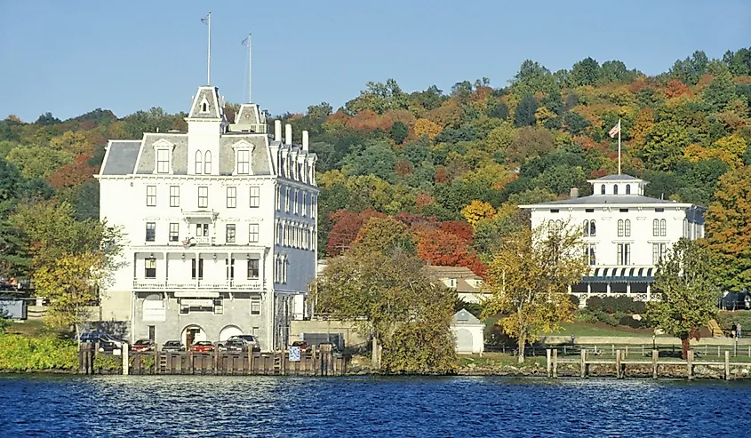 Connecticut River along scenic Route 154, East Haddam, Connecticut