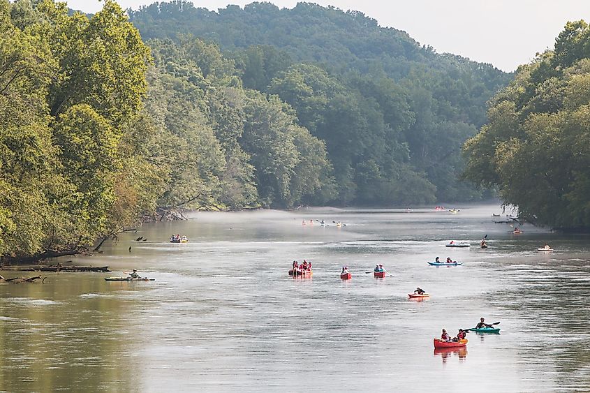 Chattahoochee River. Editorial credit: BluIz60 / Shutterstock.com
