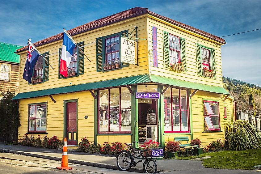 Shop in Akaroa, New Zealand