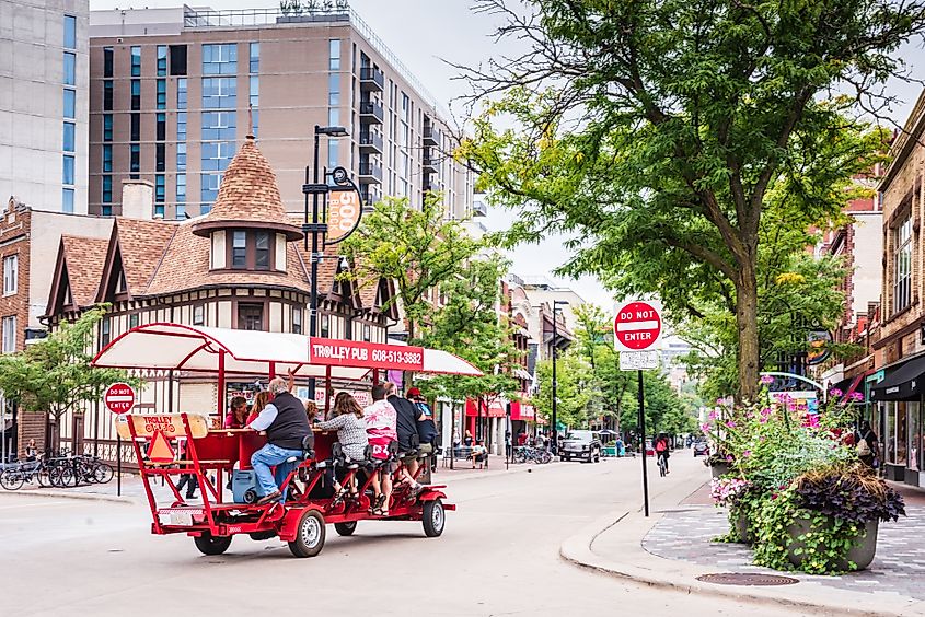 State Street in Madison, Wisconsin