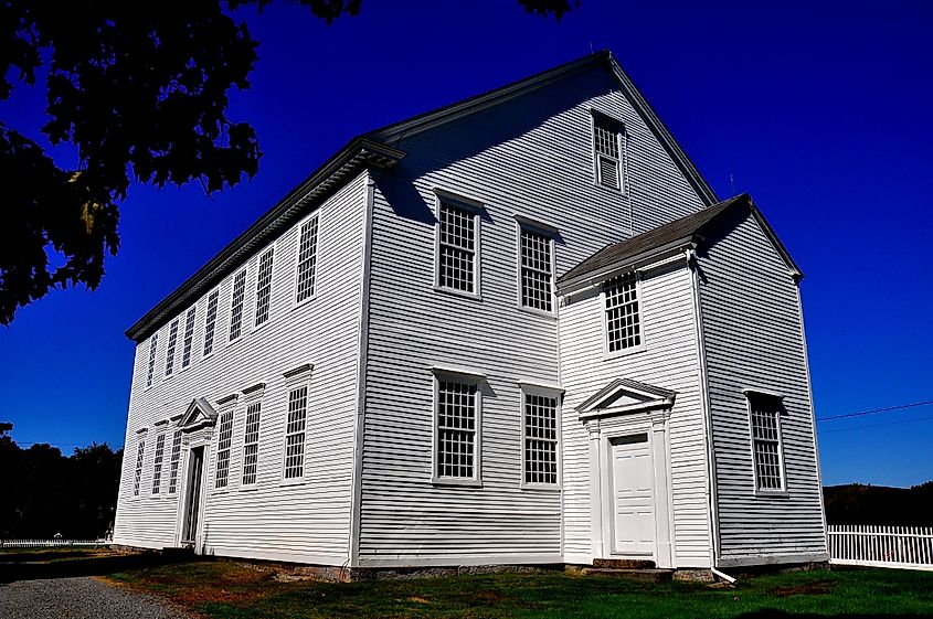 Old North Meeting House in Rockingham