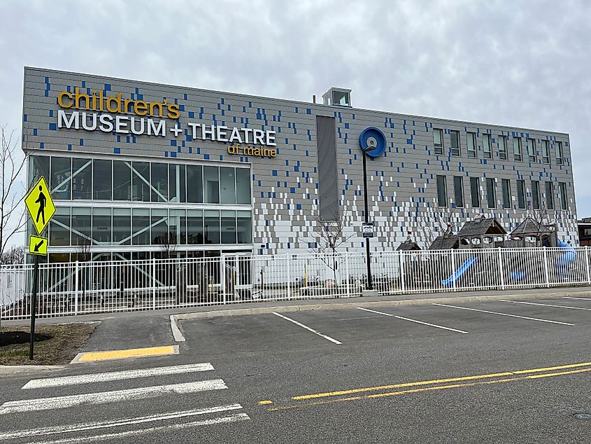 Exterior of Children's Museum & Theatre of Maine