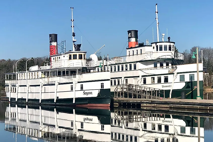 Muskoka Steamships in Gravenhurst Image credit Bryan Dearsley 01