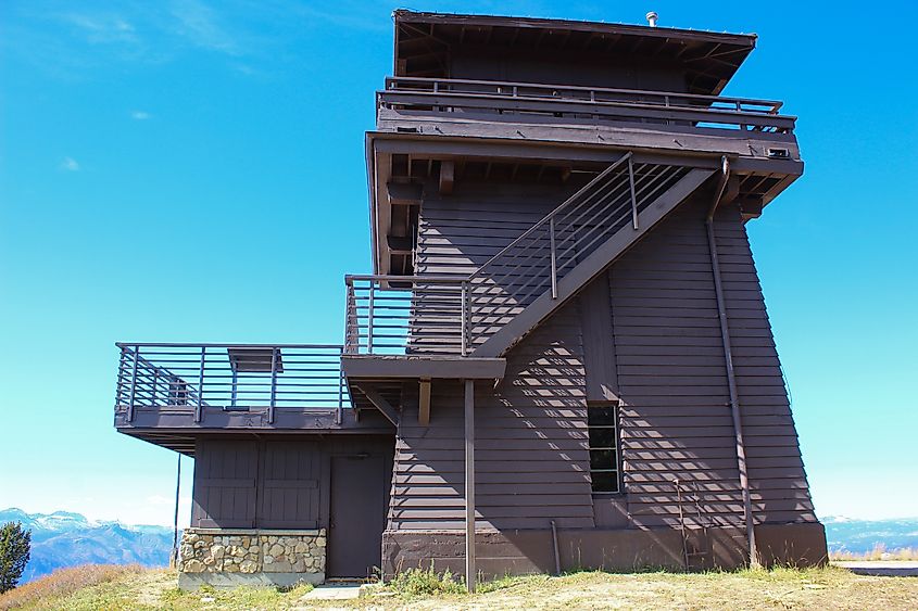 Clay Butte Lookout in the Beartooth Mountains