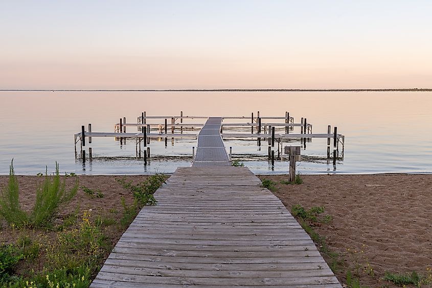 Otter Tail Lake in Minnesota.