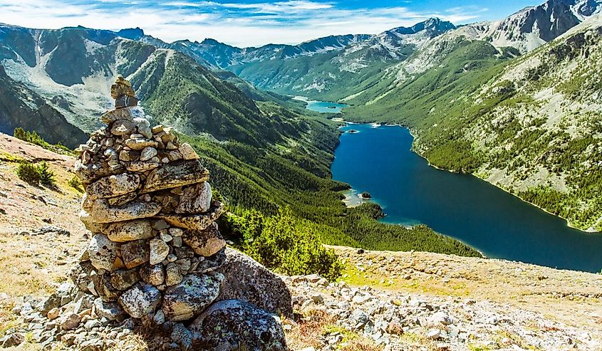 Mystic Lake, Montana from Froze-to-Death plateau