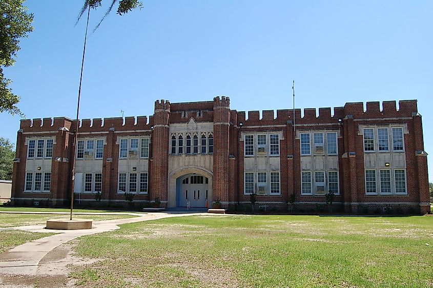 Franklinton Middle School (formerly Franklinton High School), Louisiana