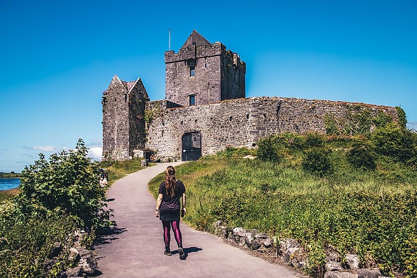 Dunguaire Castle in Kinvara, Ireland