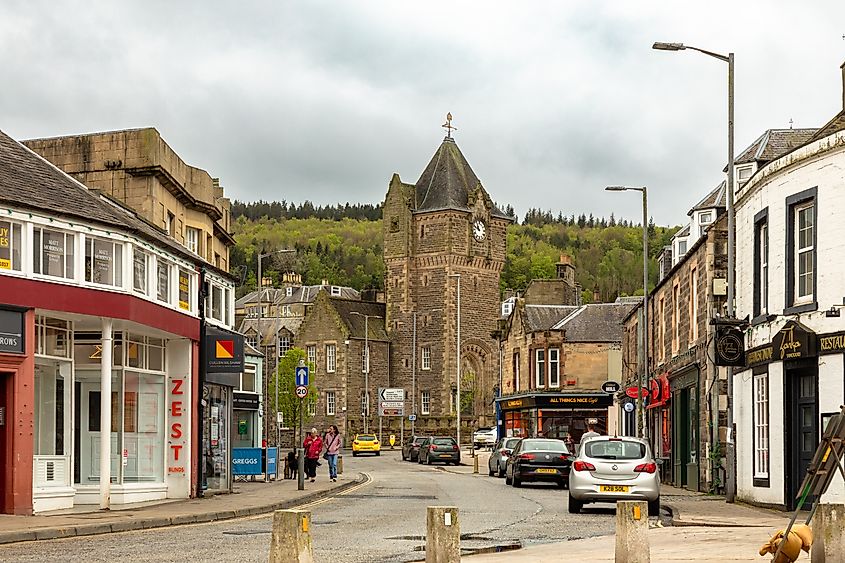 Galashiels, Scotland. Editorial credit: Colin N. Perkel / Shutterstock.com